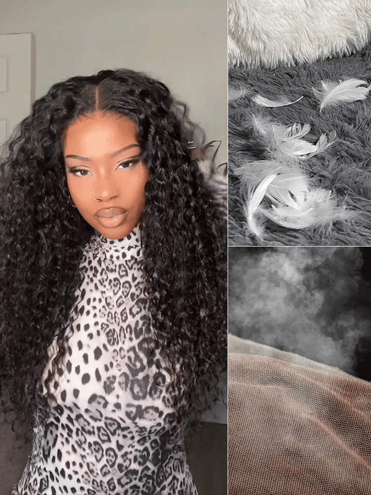 MYA AiryFit™ Scalp Care Wigs | Effortless Water Wave Snugfit Glueless 5x5 Closure Pre-Cut Lace Curly Wig1