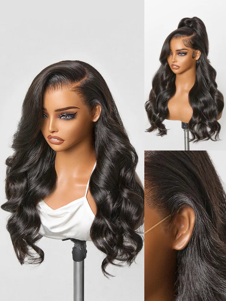 MYA NatureMAX™ 200% Density Loose Wave Glueless 13x6 HD Lace Front Wig Human Hair Pre-Cut Lace Flexi-Fit Drawstring Cap1