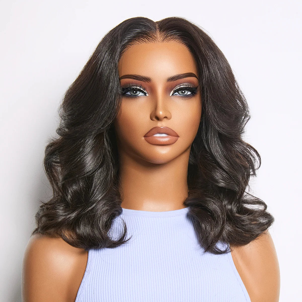 MYA All-Day Curl Hold™ Premier Grade Hair Shoulder Length Body Wave CuticleAlign™ PartingMax Glueless 7x6 HD Lace Wig Pre-Cut Lace1