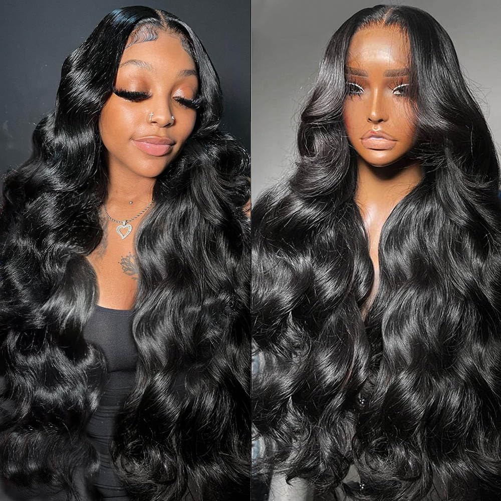 MYA 200% Density 3D Bouncy Body Wave HD Transparent Lace Front Wig Flash Sale6