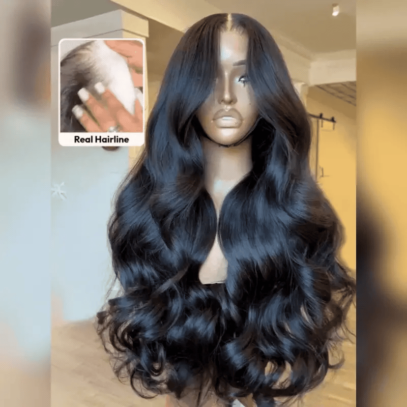 MYA Pre Everything Body Wave Glueless Lace Front Wigs HD Transparent Lace Human Hair Flash Sale-Amanda Hair4