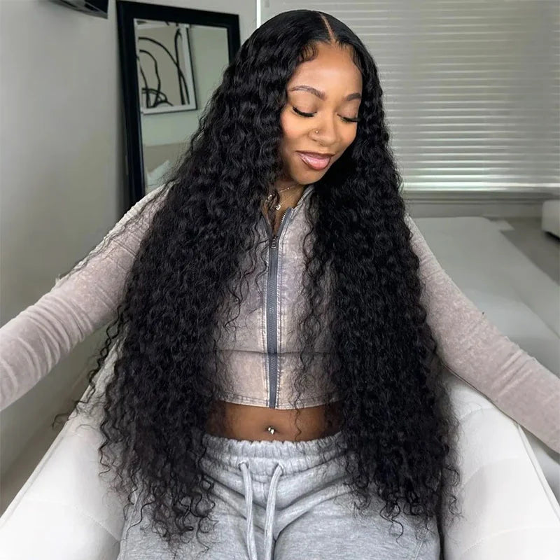 MYA Pre Everything Long Curly Hair 13x4 Full Lace Frontal Wig Thick Curly Hair Glueless Wigs Flash Sale1